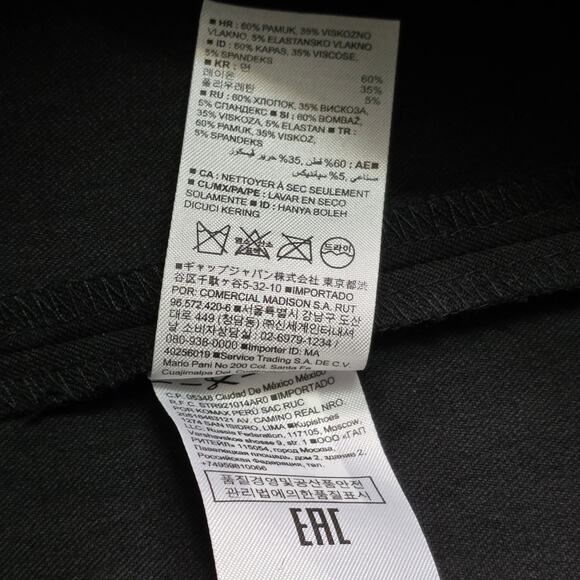 Banana Republic Black Stretch Square Neck Sheath Dress Women’s Petite 10 NWT - Picture 8 of 8